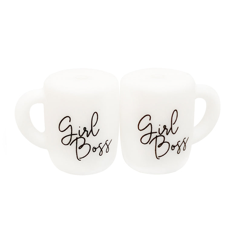 Girls boss Mugs Focal Beads #2